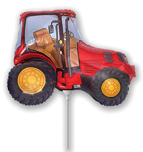 Airfill Only Red Tractor Balloon