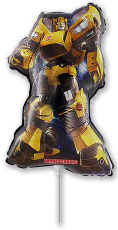 11" Airfill Only Bumblebee Transformers Foil Balloon