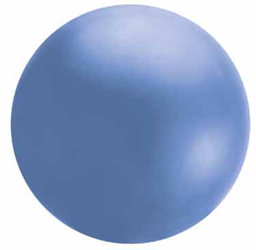 4 Foot Blue Cloudbuster Balloon Chloroprene Latex