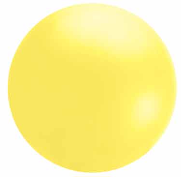 8 Feet Yellow Cloudbuster Balloon Chloroprene