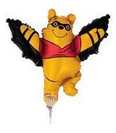 14" Airfill Only Pooh Vampire Bat Balloon