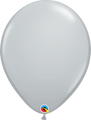 16" Qualatex Gray Latex Balloons