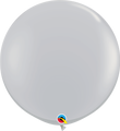 36" Qualatex Gray Latex Balloons