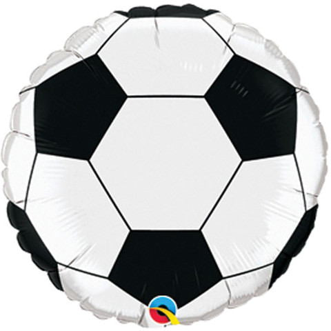 9" Airfill Only Soccer Ball Balloon