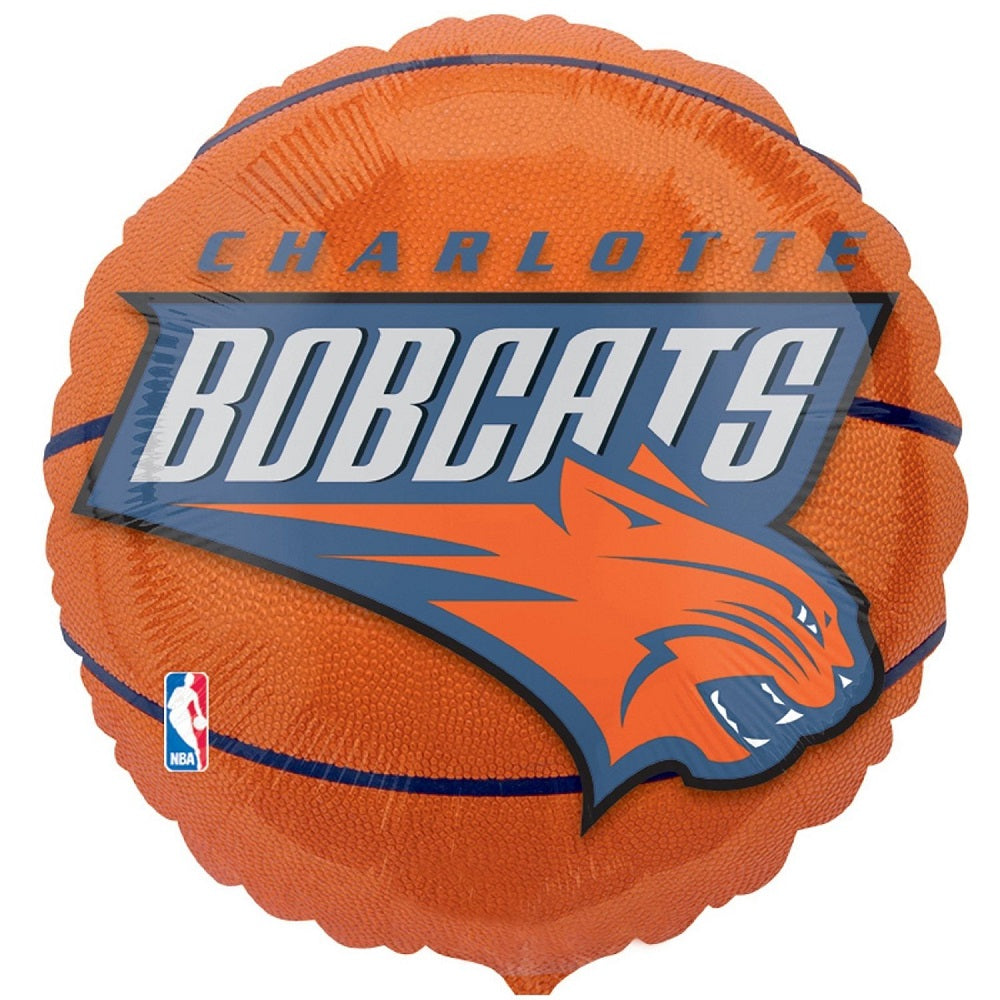 18" NBA Charlotte Bobcats Basketball Balloon
