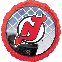 18" NHL Hockey New Jersey Devils Mylar Balloon