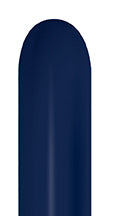 260 Nozzle Up Latex Balloons (50 Per Bag) Fashion Navy Betallatex