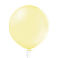 Inflatex Balloon Image 24" Ellie's Brand Latex Balloons Lemon Cream (10 Per Bag)