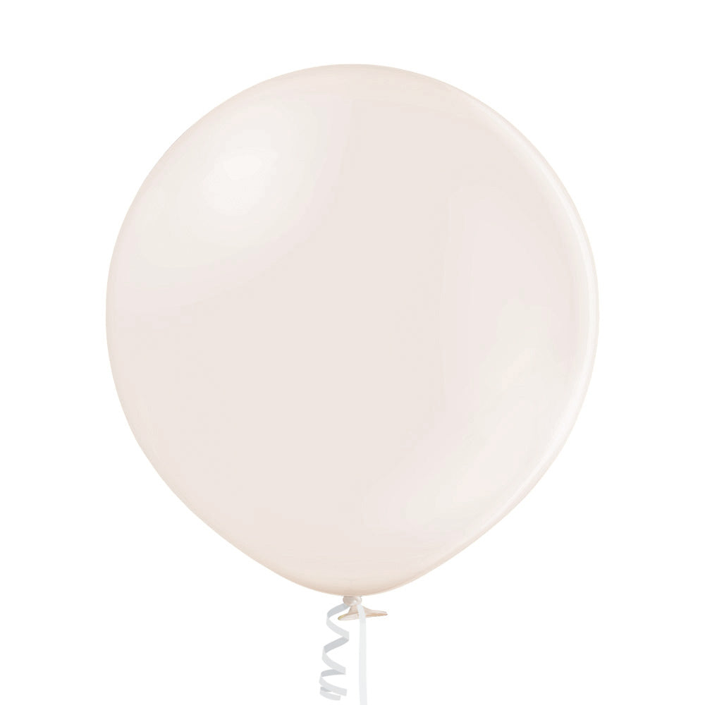 Inflatex Balloon Image 24" Ellie's Brand Latex Balloons Linen (10 Per Bag)