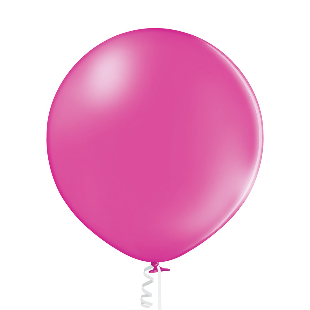 Inflatex Balloon Image 24" Ellie's Brand Latex Balloons Magenta (10 Per Bag)