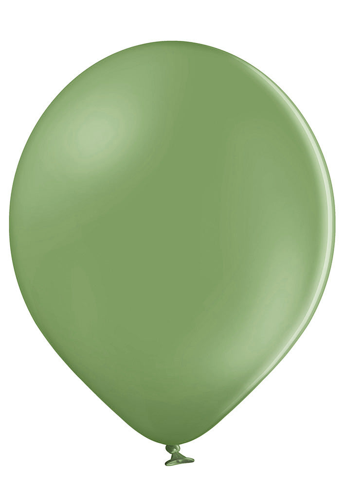 Inflatex Balloon Image 5" Ellie's Brand Latex Balloons Sage (100 Per Bag)