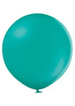 Inflatex Balloon Image 36" Ellie's Brand Latex Balloons Teal Waters (2 Per Bag)