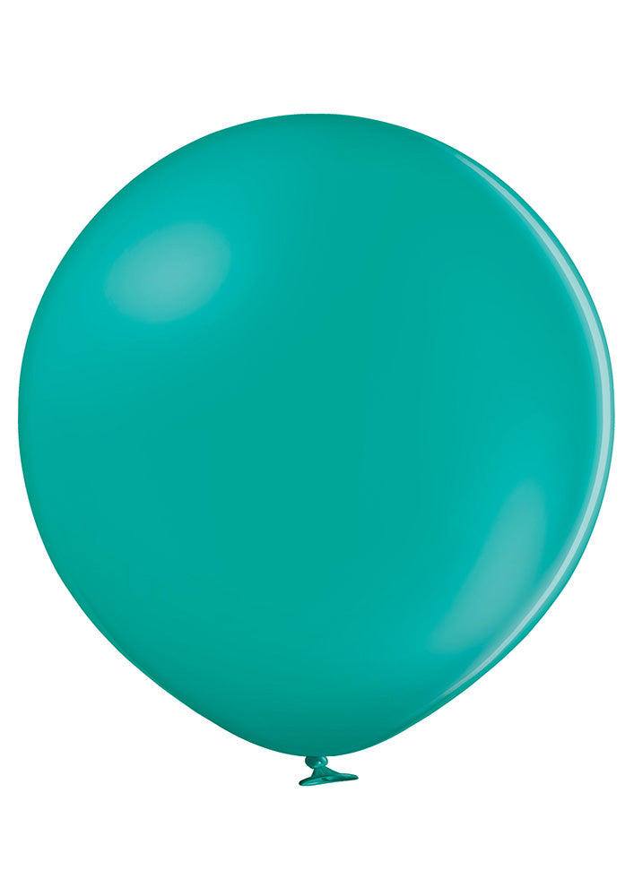 Inflatex Balloon Image 36" Ellie's Brand Latex Balloons Teal Waters (2 Per Bag)