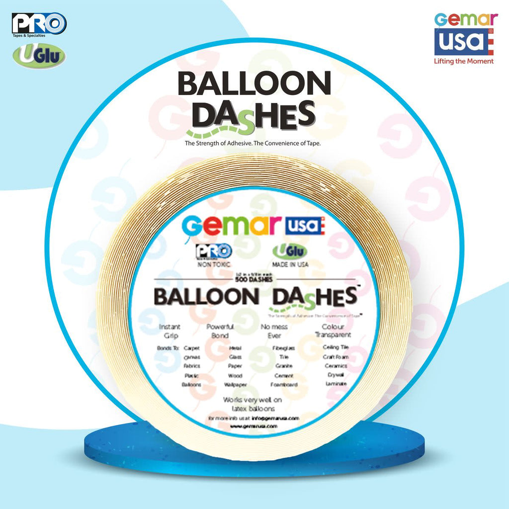 Balloon Dashes (500 Per Roll) (Made By ProTape UGLu)
