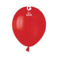 5" Gemar Latex Balloons (Bag of 100) Standard Red