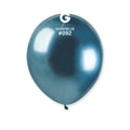 5" Gemar Latex Balloons (Bag of 50) Shiny Blue