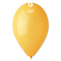 12" Gemar Latex Balloons (Bag of 50) Standard Deep Yellow