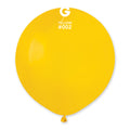 19" Gemar Latex Balloons (Bag of 25) Standard Yellow