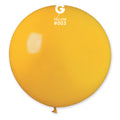 31" Gemar Latex Balloons (Pack of 1) Giant Balloon Deep Yellow