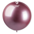 31" Gemar Latex Balloons (Pack of 1) Shiny Pink