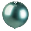 31" Gemar Latex Balloons (Pack of 1) Shiny Green