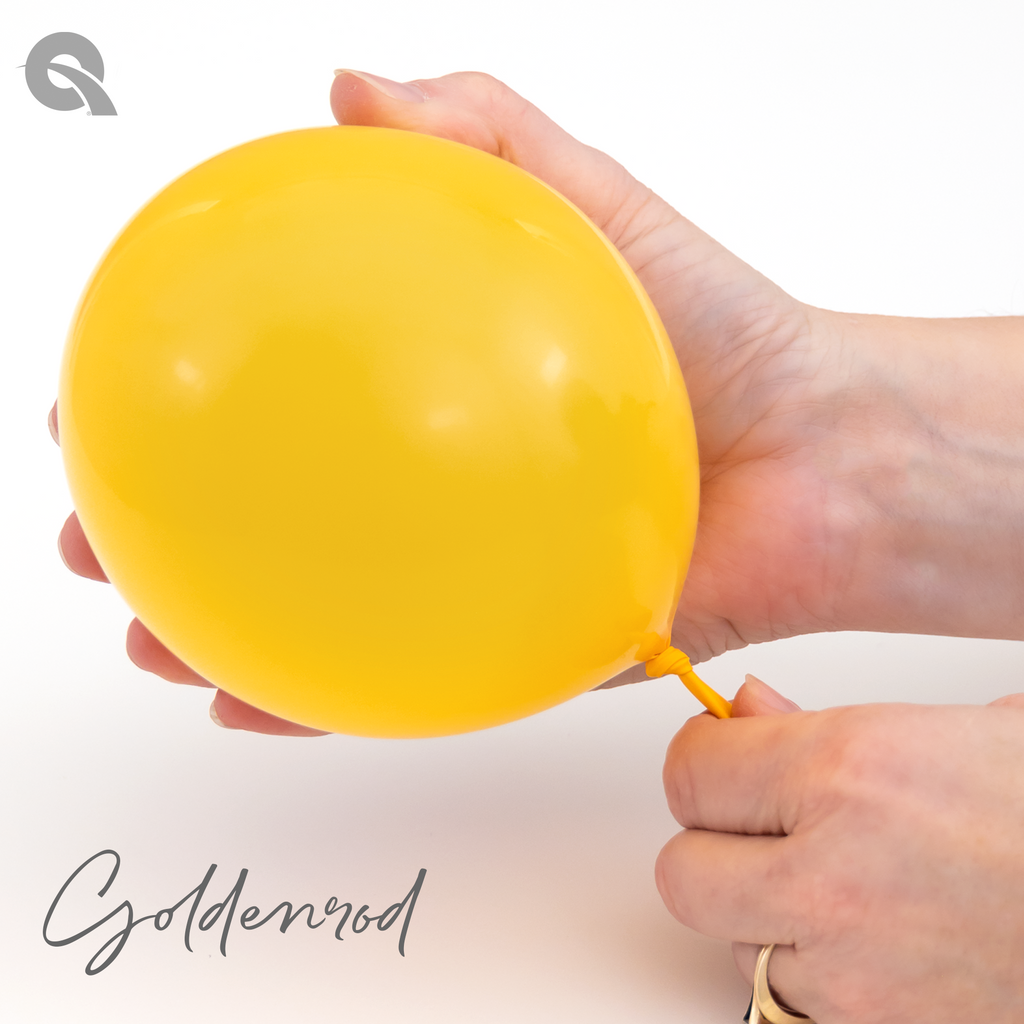 Goldenrod Hand Pioneer Qualatex Latex Balloons 