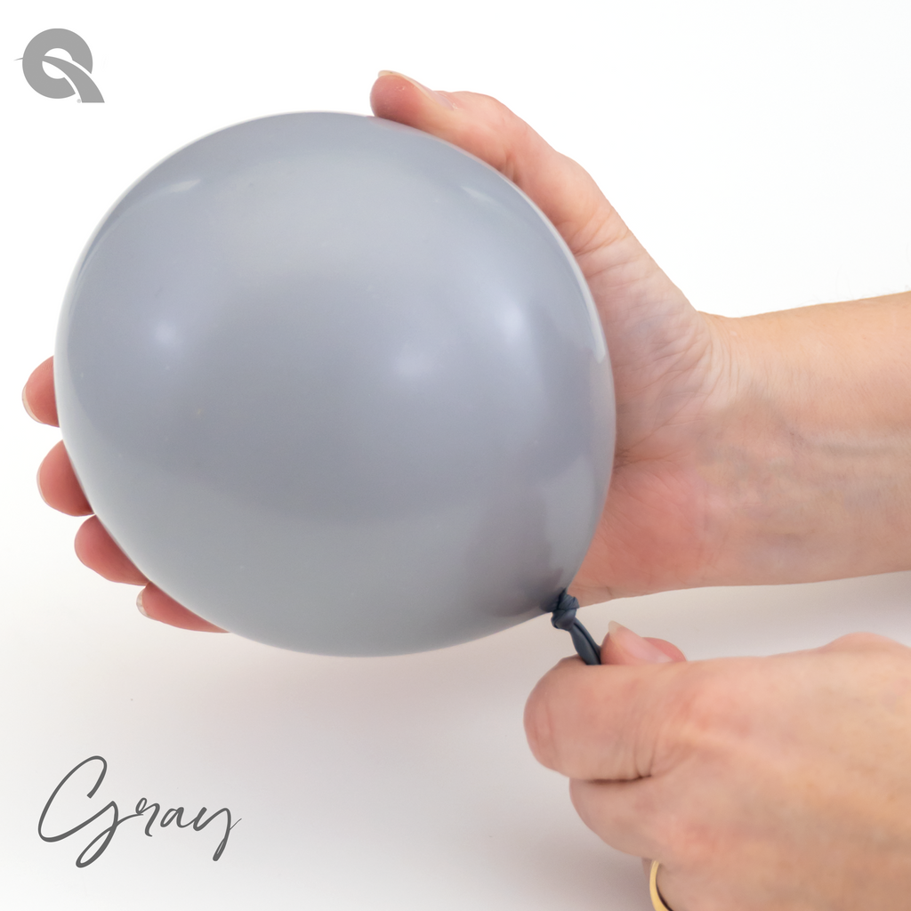 Gray Hand Pioneer Qualatex Latex Balloons 