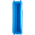 40" Foil Shape Megaloon Balloon Letter I Blue