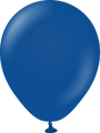 5" Kalisan Latex Balloons Standard Dark Blue (50 Per Bag)