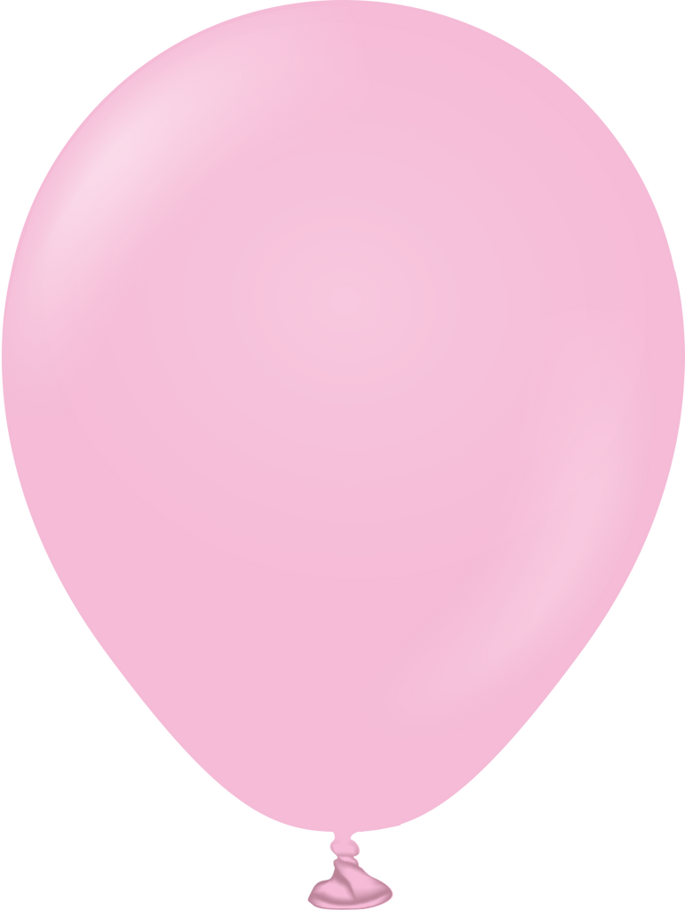 5" Kalisan Latex Balloons Standard Candy Pink (50 Per Bag)