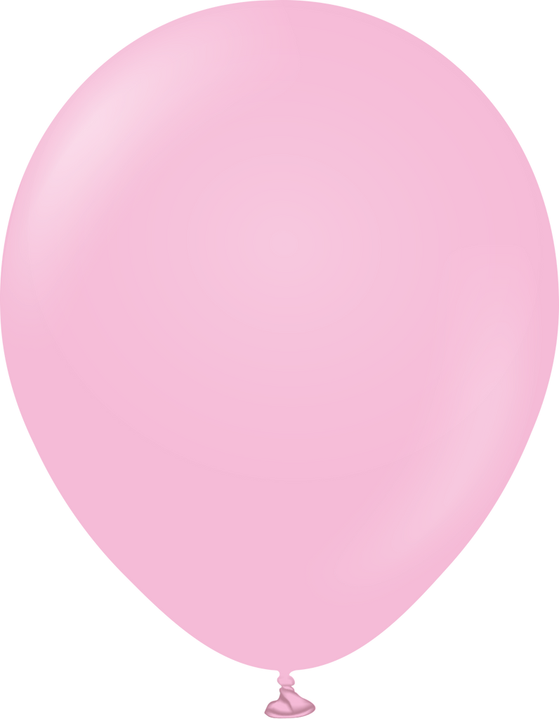 18" Kalisan Latex Balloons Standard Candy Pink (25 Per Bag)
