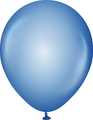 12" Kalisan Latex Balloons Crystal Blue (50 Per Bag)