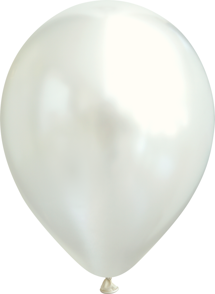 5" Kalisan Latex Balloons Metallic Pearl (50 Per Bag)