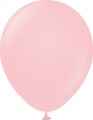 18" Kalisan Latex Balloons Pastel Matte Macaroon Pink (25 Per Bag)