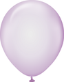 18" Kalisan Latex Balloons Pure Crystal Pastel Violet (25 Per Bag)