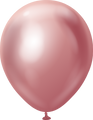 18" Kalisan Latex Balloons Mirror Pink (25 Per Bag)