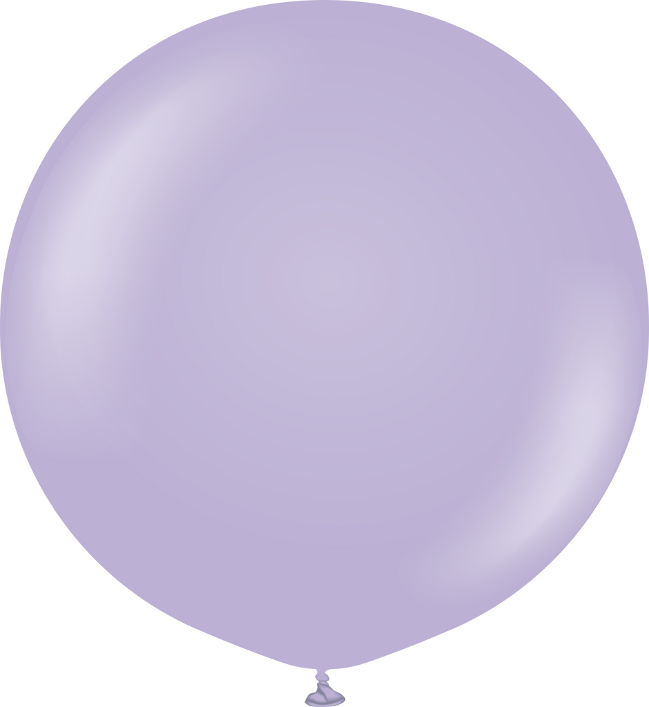 24" Kalisan Latex Balloons Standard Lilac (5 Per Bag)