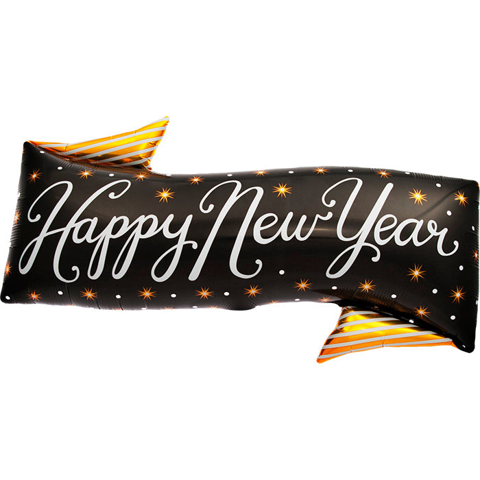 31" Happy New Year Banner Foil Balloon