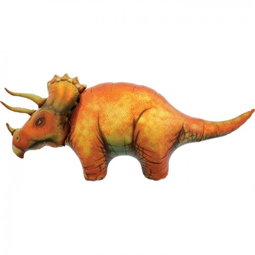 50" Triceratops Dinosaur Foil Balloon