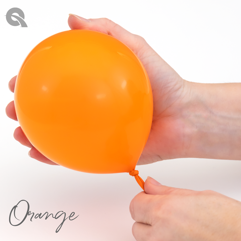 Orange Hand Pioneer Qualatex Latex Balloons 