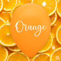 Orange Texture Pioneer Qualatex Latex Balloons 