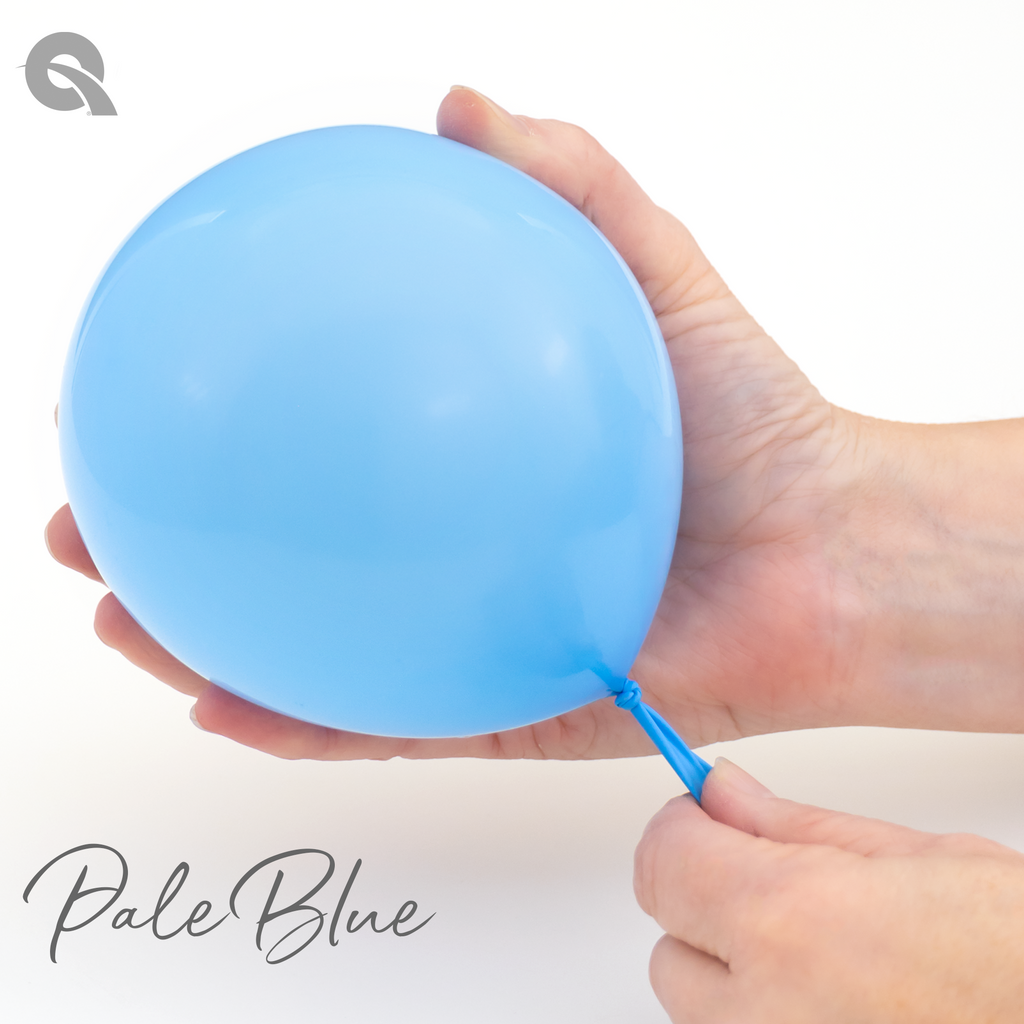 Pale Blue Hand Pioneer Qualatex Latex Balloons 