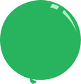 36" Standard Green Decomex Latex Balloons (5 Per Bag)
