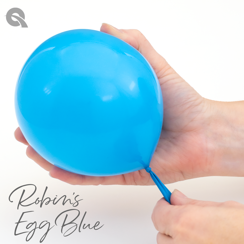 Robins Egg Blue Hand Pioneer Qualatex Latex Balloons 