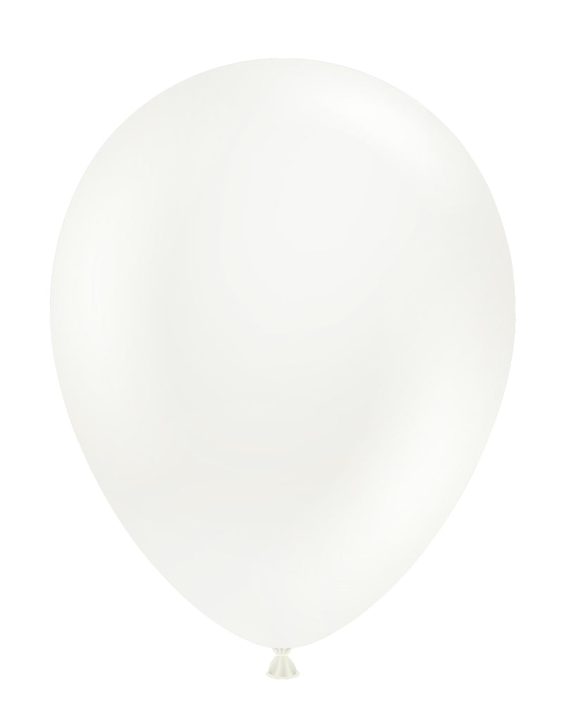 17 inch standard white tuftex latex balloons 50 per bag tt 17008