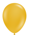 17" Mustard Tuftex Latex Balloons (50 Per Bag)