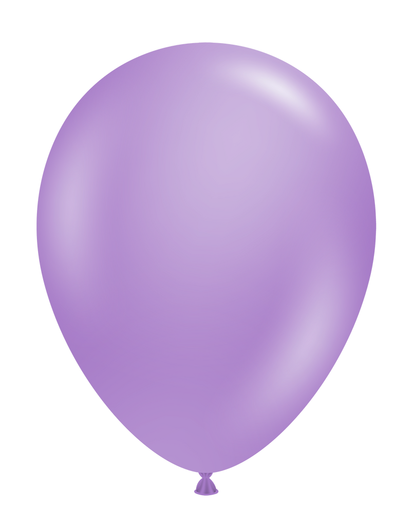 5 Inch Tuftex Latex Balloons (50 Per Bag) Lavender