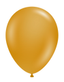 11" Pearl Metallic Gold Tuftex Latex Balloons (100 Per Bag)