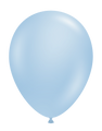 11" Pearl Metallic Sky Blue Tuftex Latex Balloons (100 Per Bag)