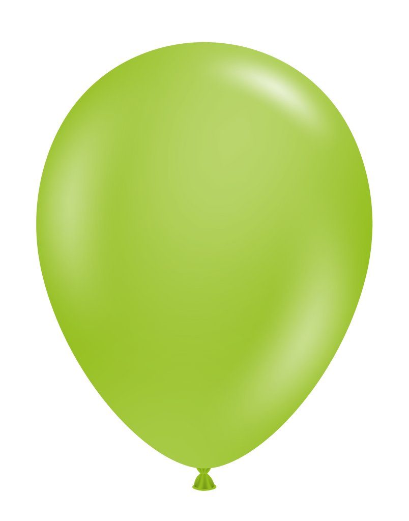 11 Inch Tuftex Latex Balloons (100 Per Bag) Lime Green